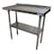Bk Resources Work Table Stainless Steel With Undershelf, 1.5" Rear Riser 36"Wx18"D VTTR-1836 - alternate 8